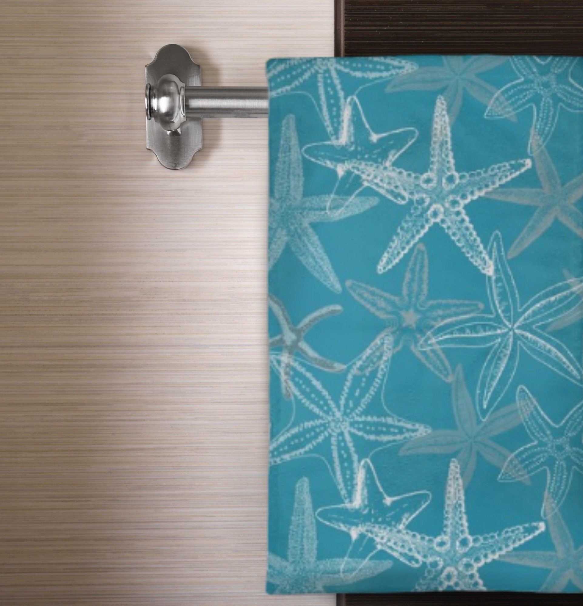 Seastar Coastal Bathroom Hand Towel Coastal Decor Bathroom Etsy