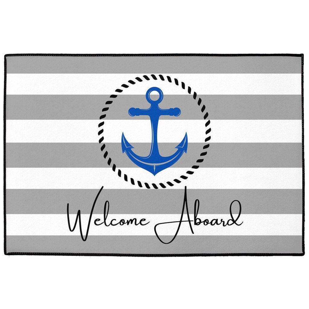 Nautical Custom Mat Personalized Doormat Boat Etsy Australia