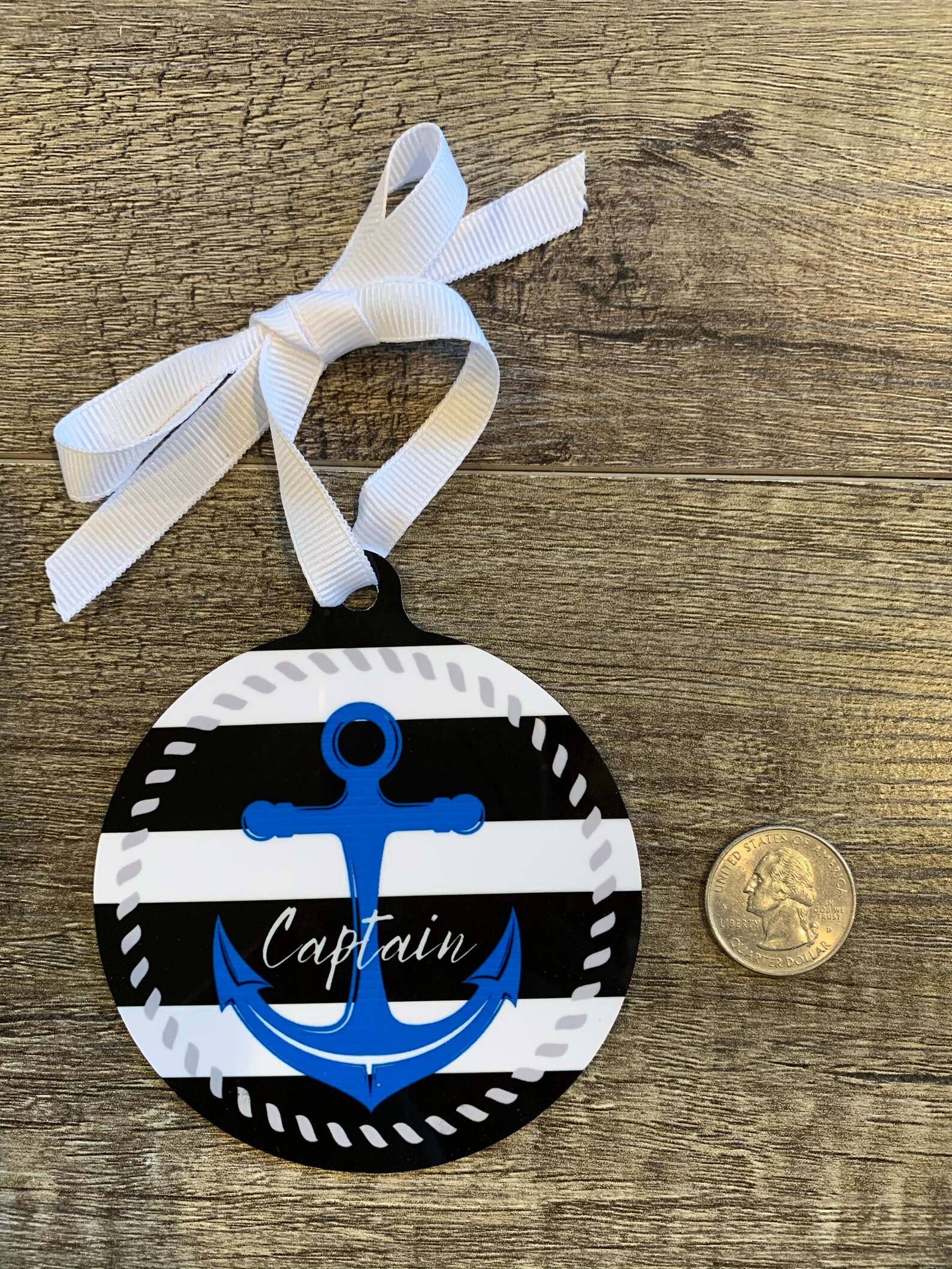Nautical Ornament Gift for Captain Gift for Sailor Boat Etsy