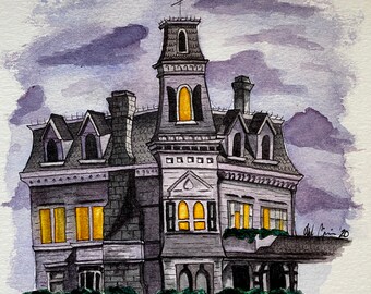 Addams Family House Etsy