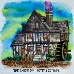 Witches Cottage Print