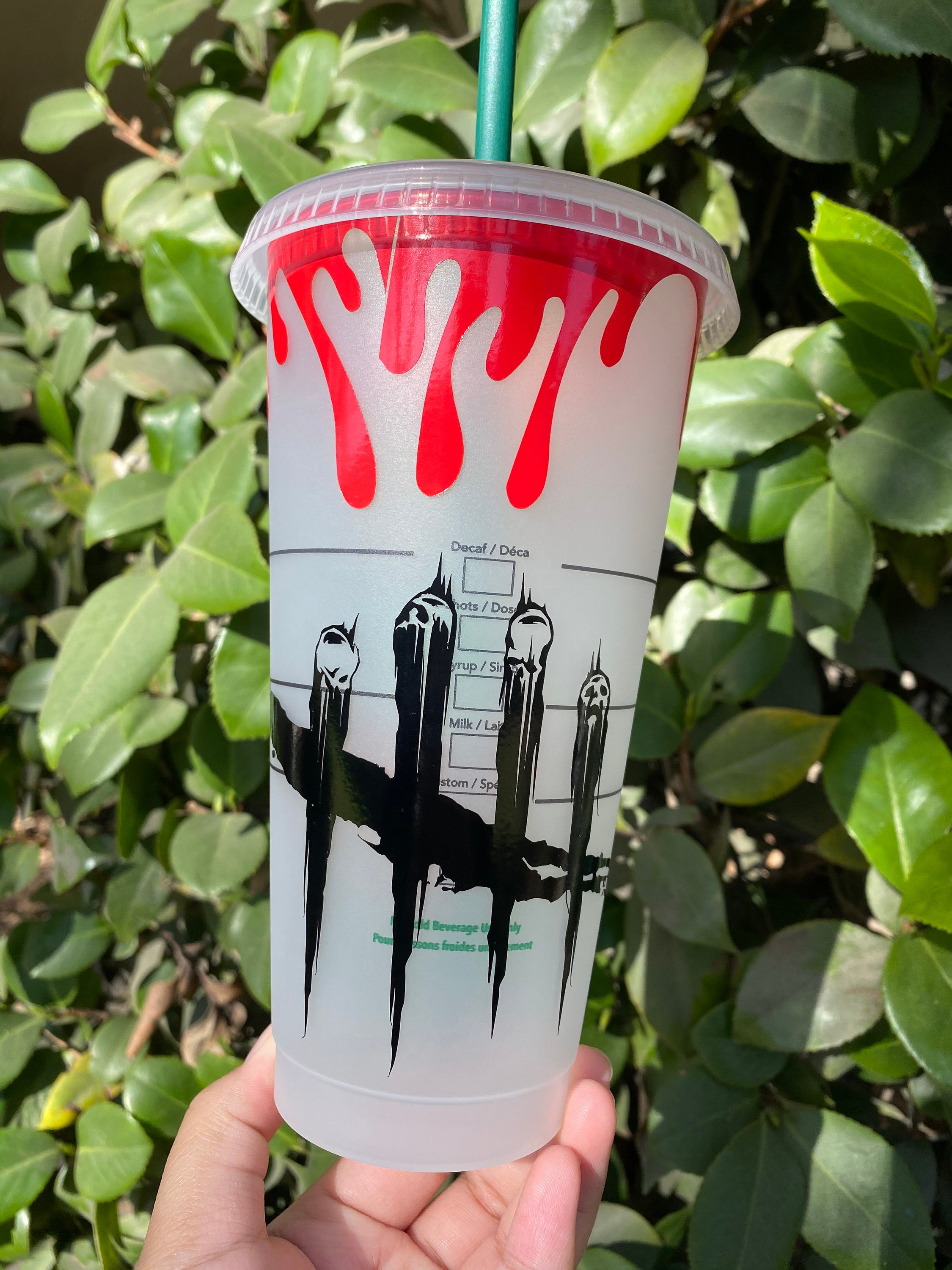Dead By Daylight Starbucks Cold Cup Etsy