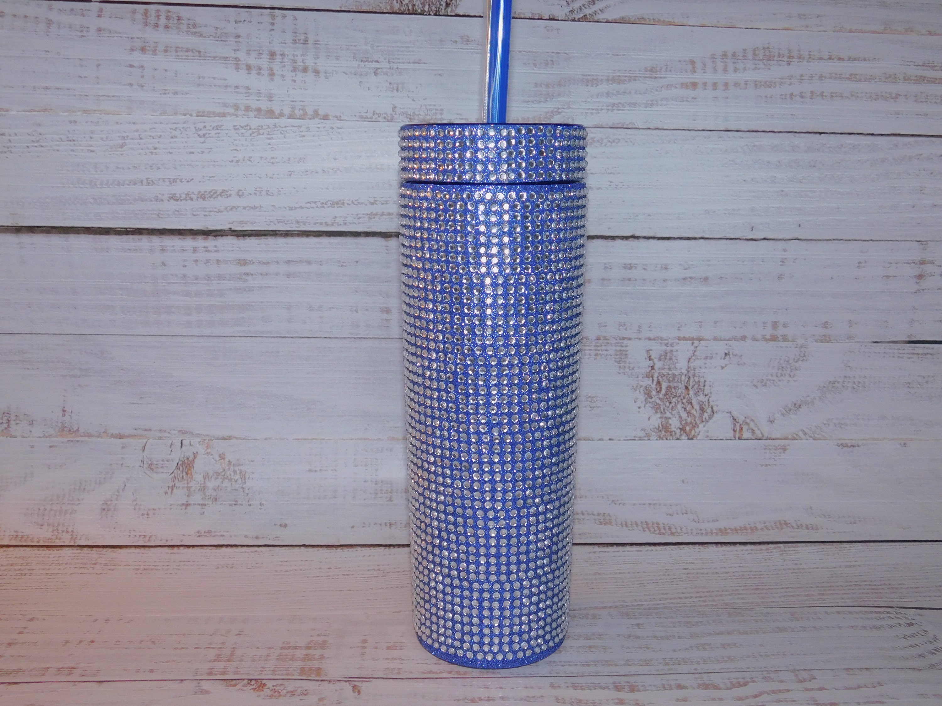 Bling Tumbler-rhinestone Tumbler-personal Tumbler-personalized - Etsy