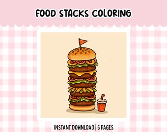 Cute Food Coloring Pages Easy Coloring Pages for Kids and Adult Printable Coloring