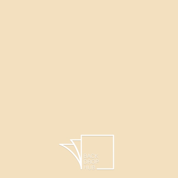 Vanilla Custard Vinyl Photography Backdrop: 2x3 ft, Matte Finish