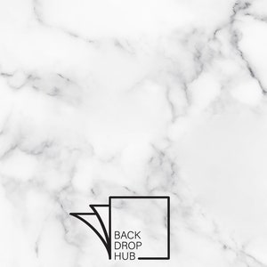 Marble Vinyl Backdrop, White Marble Backdrop, Product Photography, Vinyl Backdrop for Photography, Food Photography, Marble Backdrop