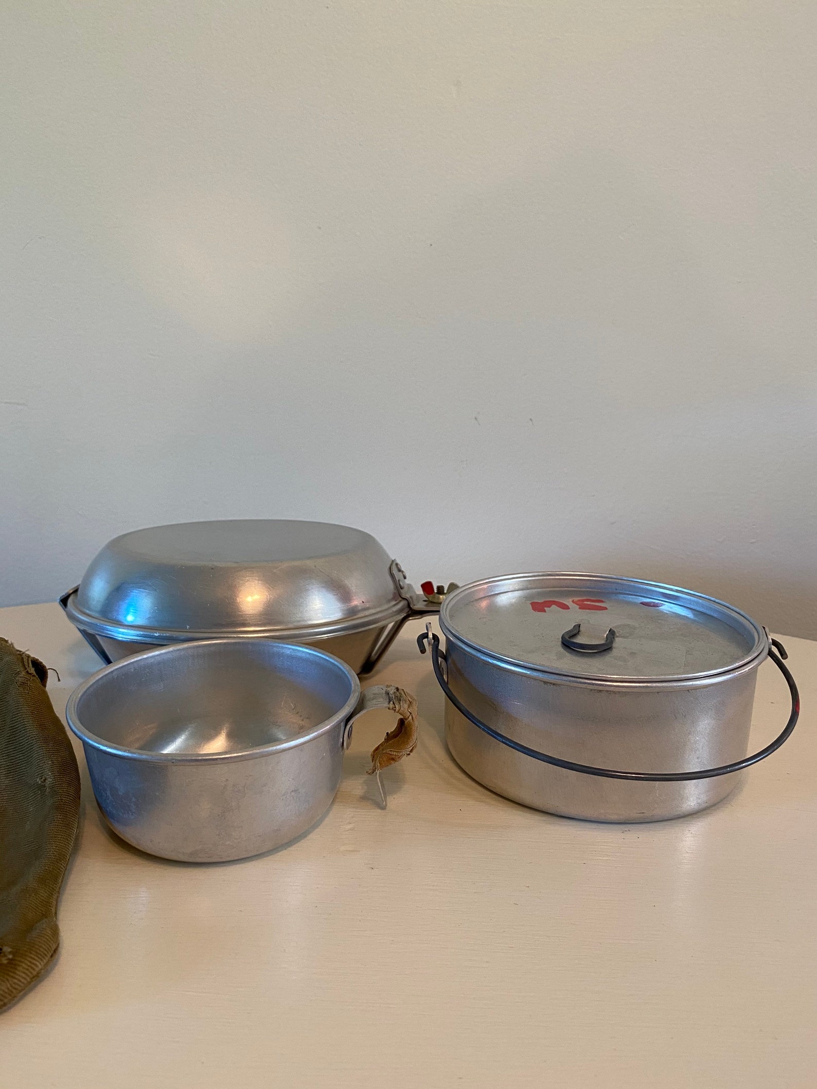 Vintage Boy Scout Mess Kit With Pouch Etsy