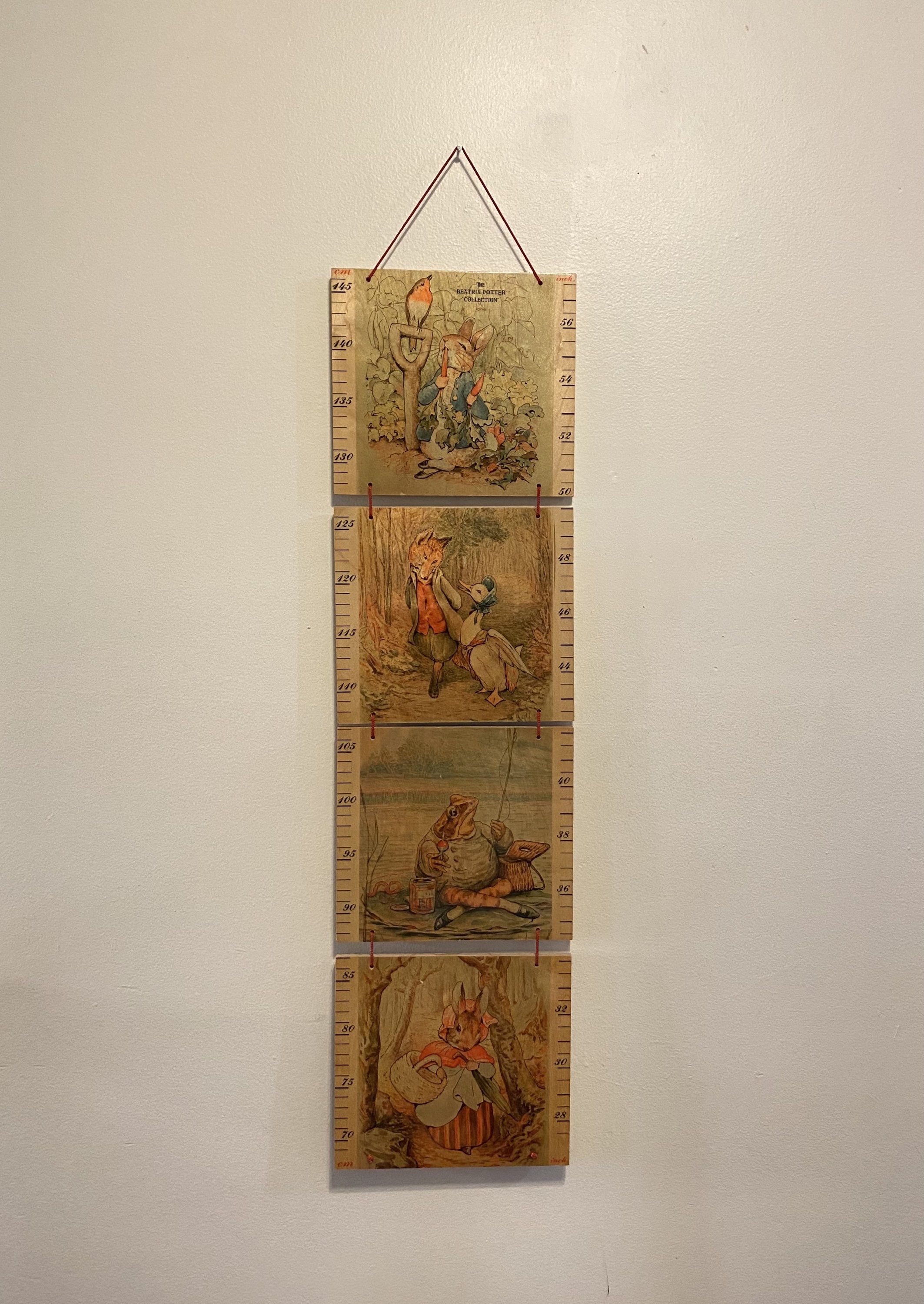 Vintage Beatrix Potter Colección De madera Gráfico de | Etsy