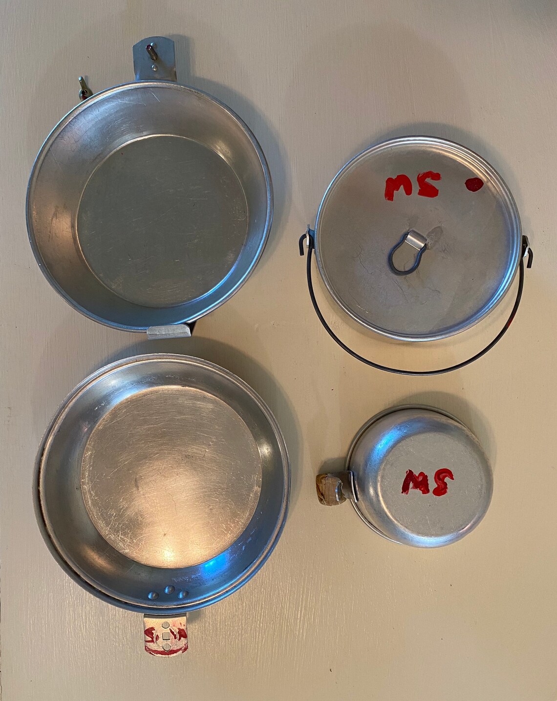 Vintage Boy Scout Mess Kit With Pouch Etsy