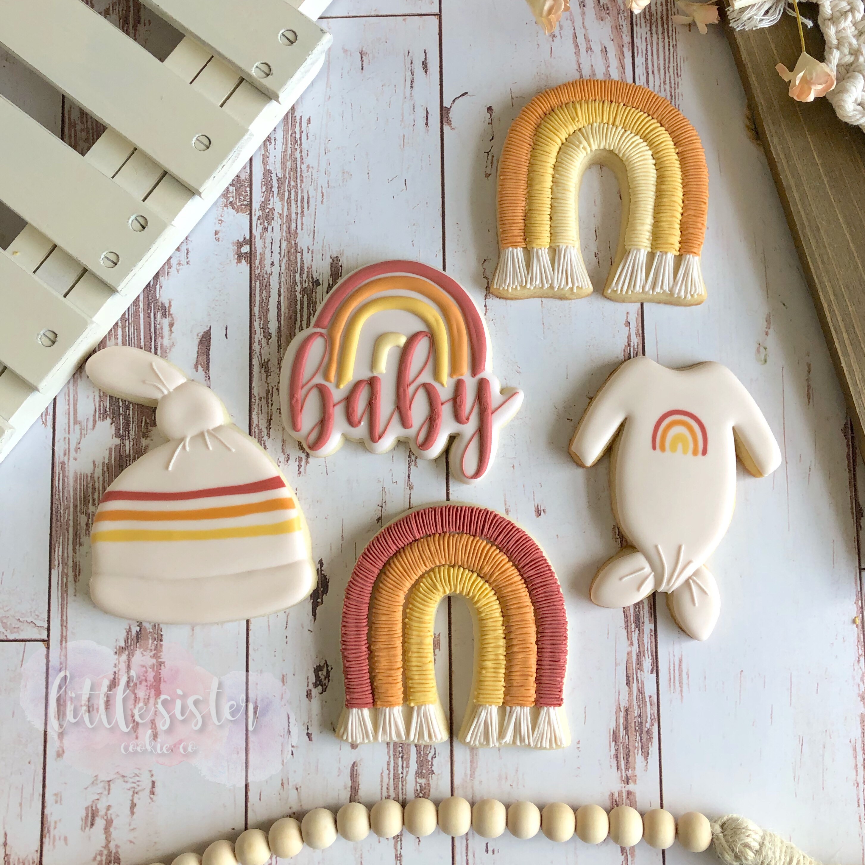 Boho baby swaddle cookie cutter / baby shower / baby cookie Etsy