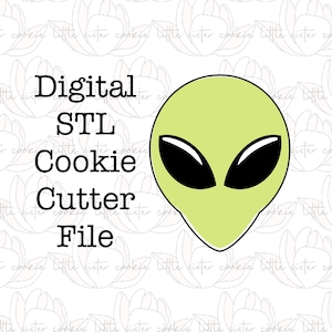STL FILE ONLY Alien Cutter
