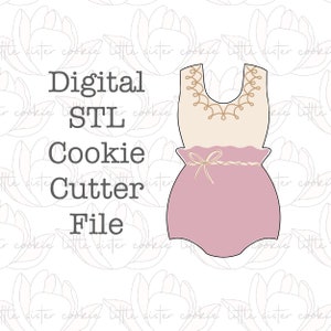 STL FILE ONLY Boho summer onesie