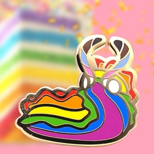 Pride Slug! Enamel Pin