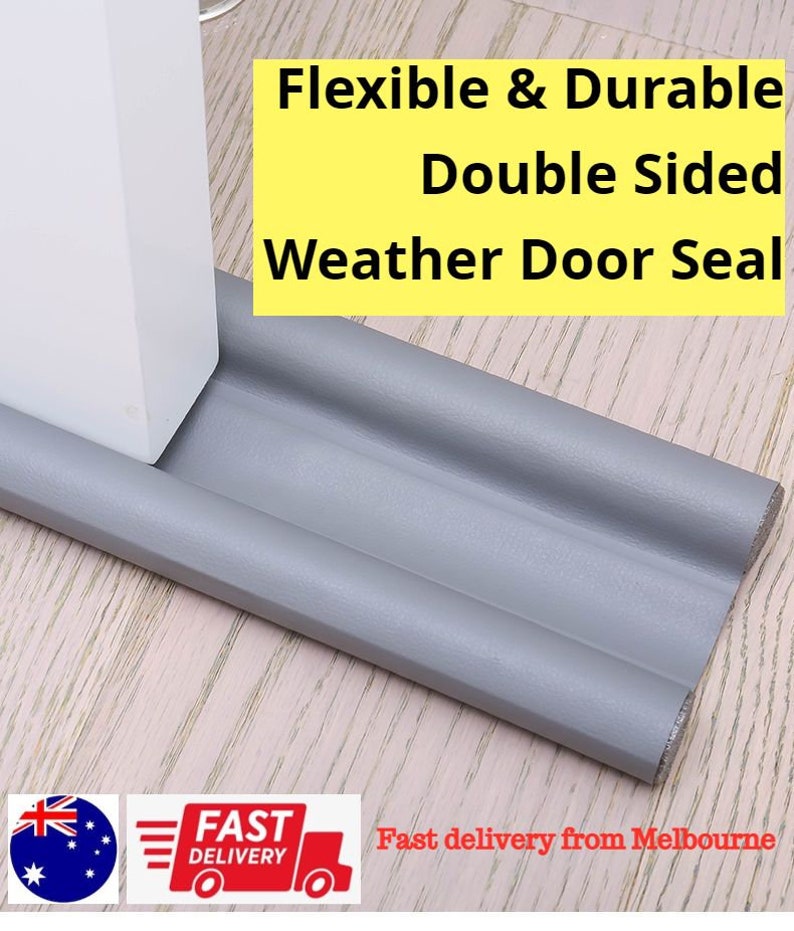 Flexible Door Bottom Sealing Strip Guard Wind Dust Threshold Seal Draft Stopper Cold Air Etsy