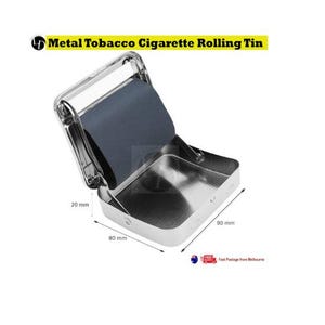 Macchina per arrotolare sigarette automatica in metallo, per arrotolare tabacco, scatola per arrotolare sigarette, regalo di Natale
