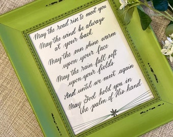 An Irish Blessing Print | Printable 8x10 | Free Shipping