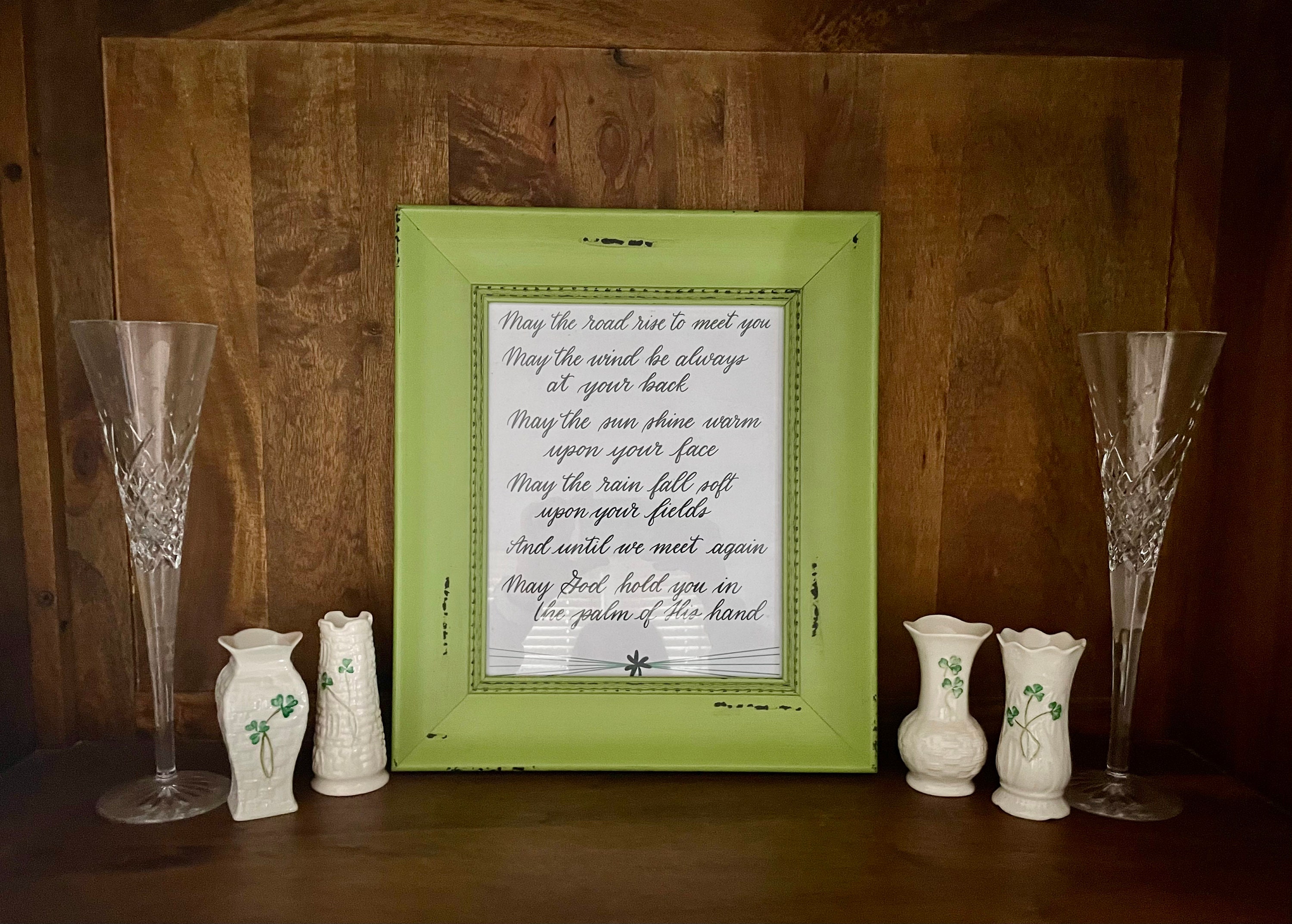 An Irish Blessing Print Printable 8x10 Free Shipping - Etsy