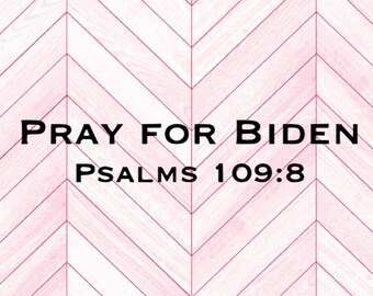 SVG - Ora por los Salmos de Biden 109:8