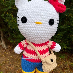 Kitty Crochet Plusie Amigurumi,Handmade Gifts,Crochet Gifts for her.