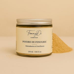 Organic Fenugreek Powder – Natural Ayurvedic Hair Care – Strengthening & Volumizing – DIY Hair Masks