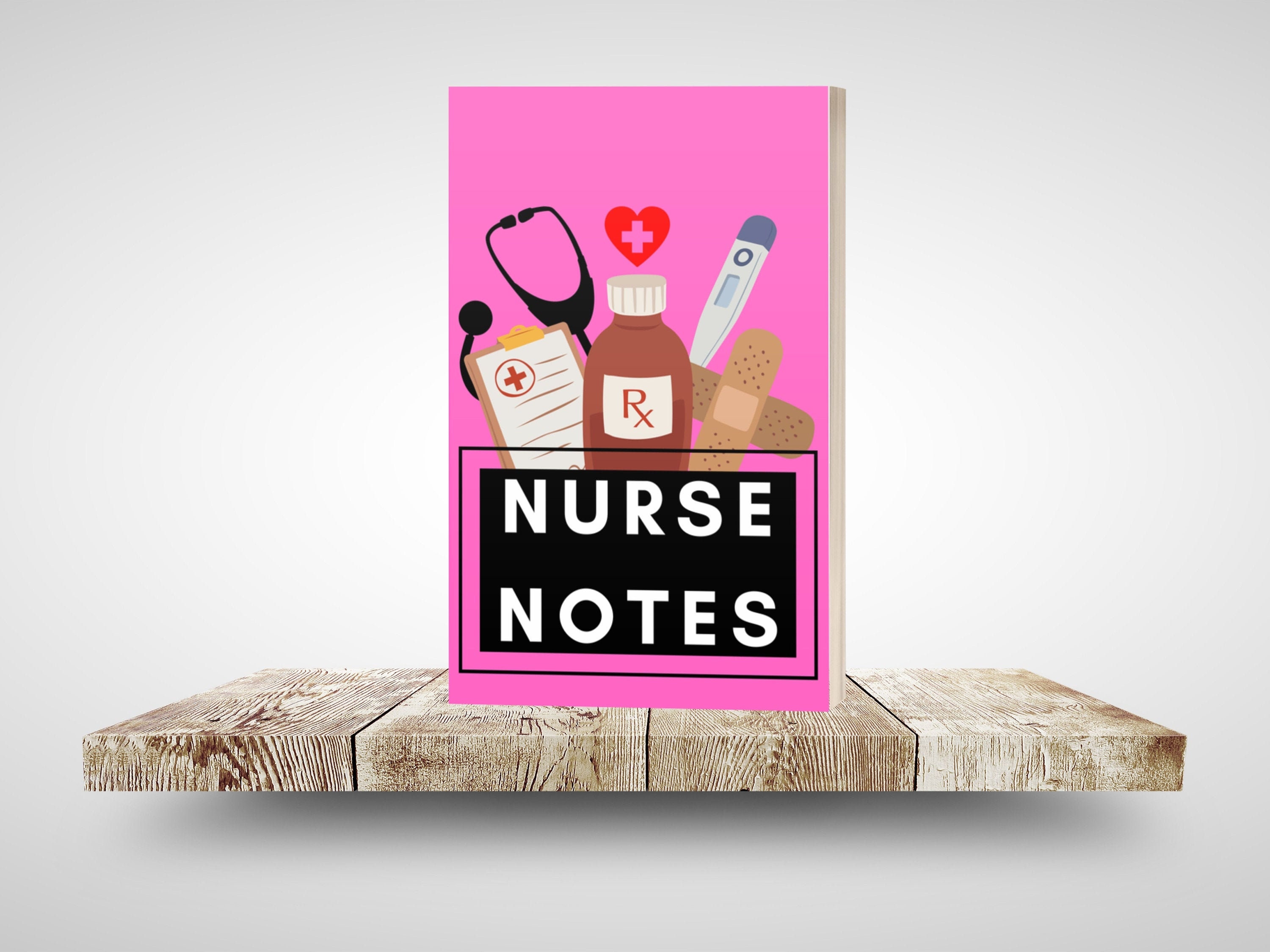 Nurse Notes Journal pink A Convenient Notebook for All Your Nursing