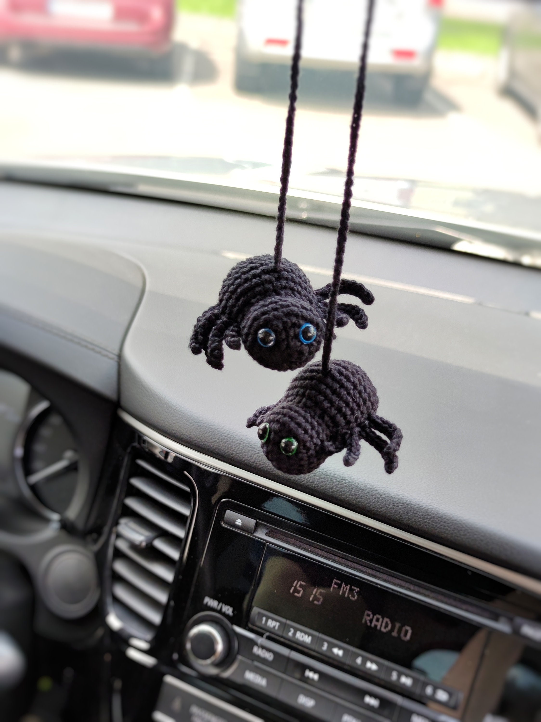 Halloween Car Accessories Spider Car Decor for Teens Goth Etsy UK