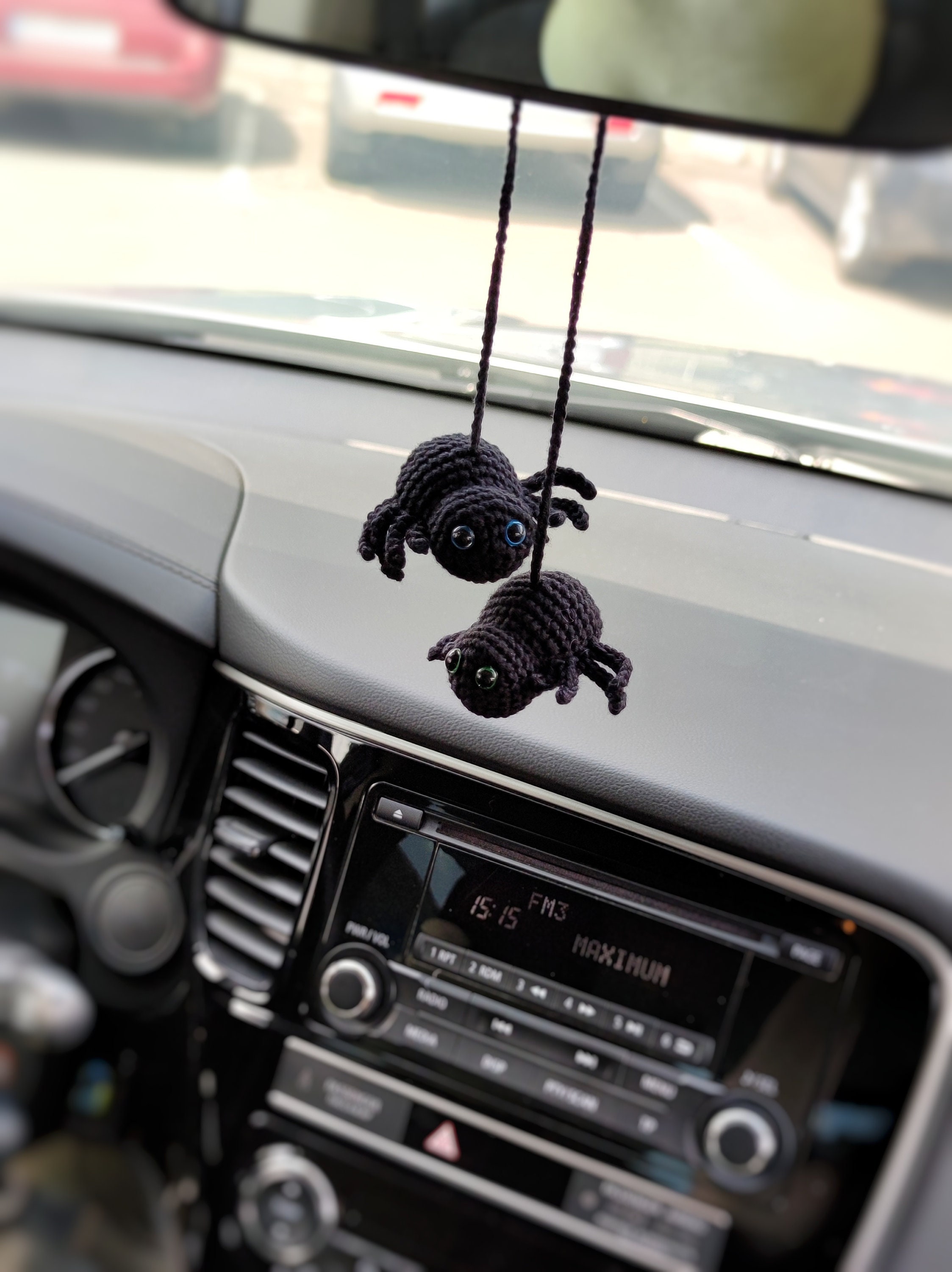 Halloween Car Accessories Spider Car Decor for Teens Goth Etsy UK