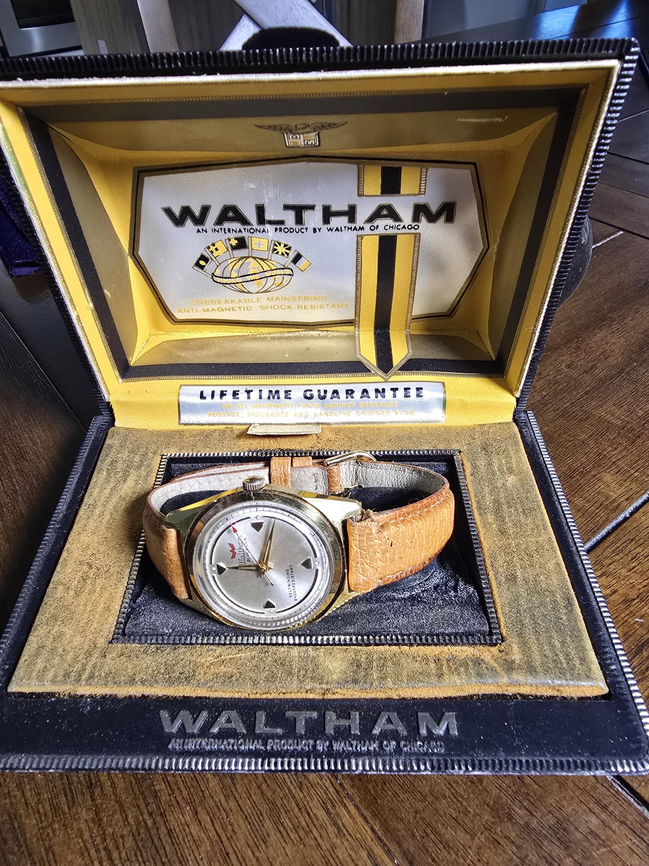 Waltham Automatic Swiss Watch - Etsy
