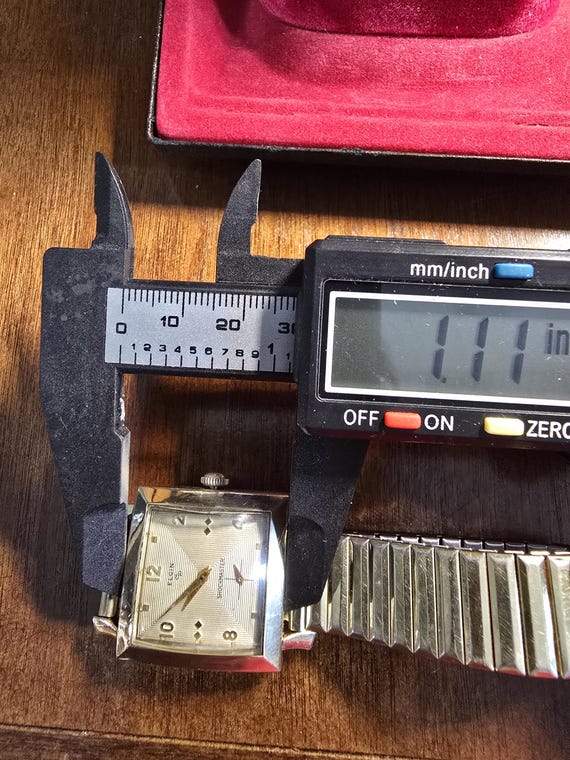 Vintage Elgin Shockmaster Rectangular Watch | Ori… - image 12