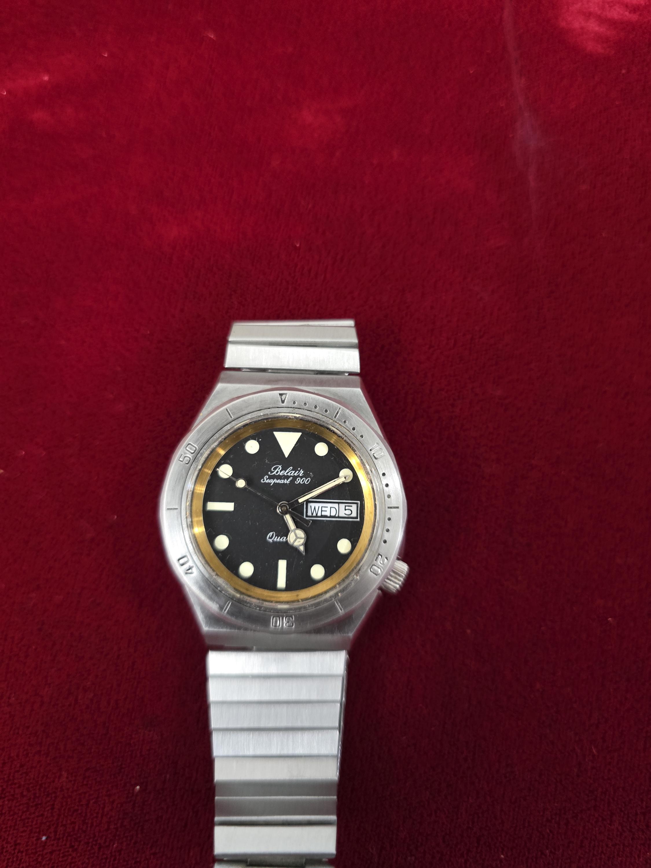 Vintage Bolair Quartz Watch A8022-751 Oval Silver Tone Dial Stainless Steel Band Vintage Westair Watch Womens Silver Tone Stainless Steel  main image 3