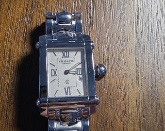 Philippe Charriol Colvmbvs Swiss Made Women's Watch Stainless Steel Date Quartz Luxury Watch
