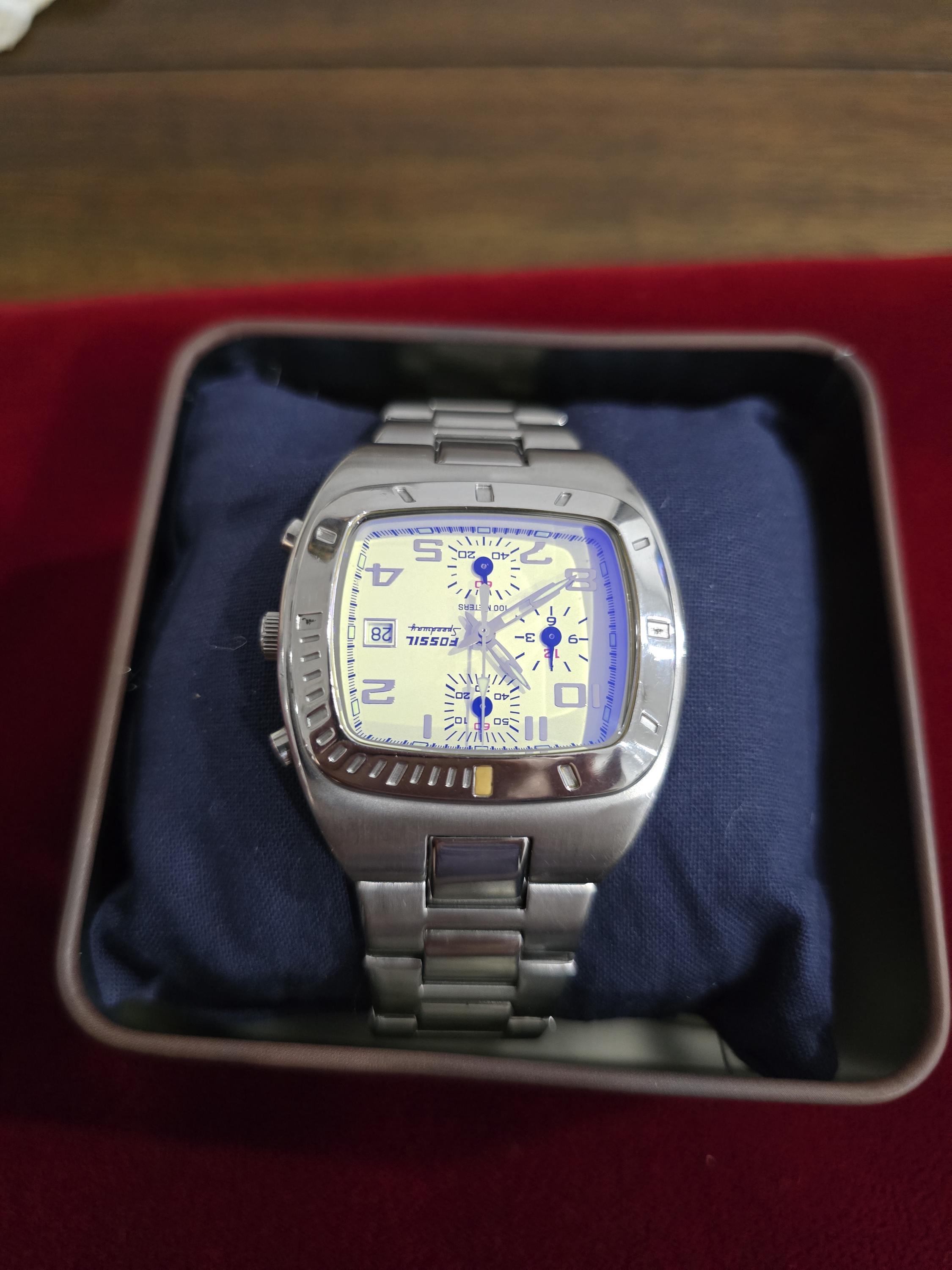 Fossil Chronograph - Etsy
