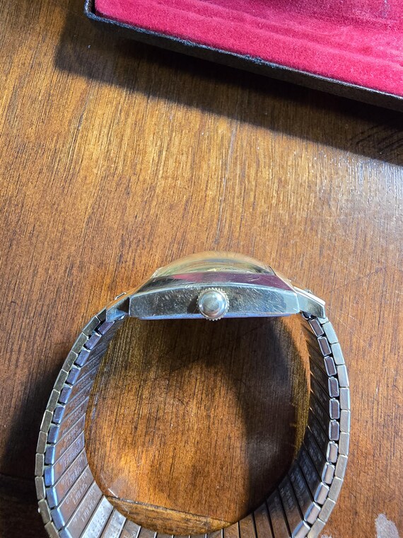 Vintage Elgin Shockmaster Rectangular Watch | Ori… - image 7