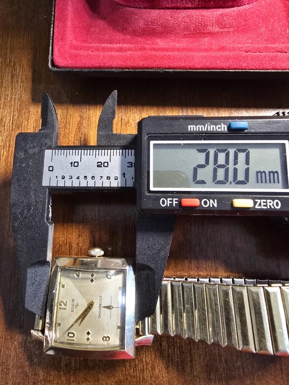 Vintage Elgin Shockmaster Rectangular Watch | Ori… - image 11
