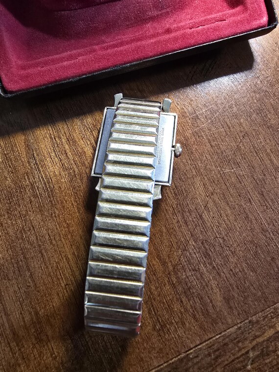 Vintage Elgin Shockmaster Rectangular Watch | Ori… - image 8