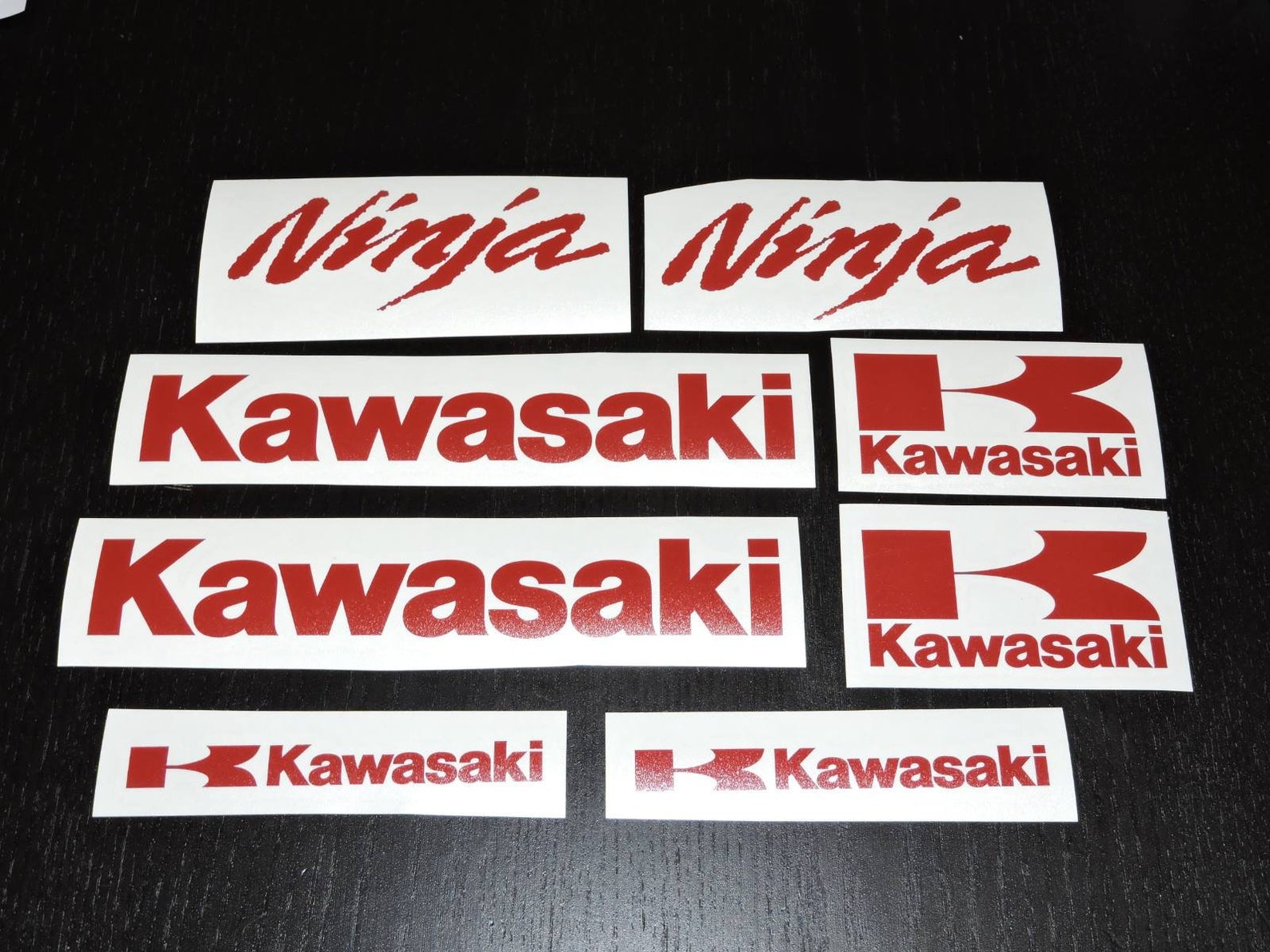 KAWASAKI Ninja Universal Decal Set of decals Sticker KX ZX Z Etsy