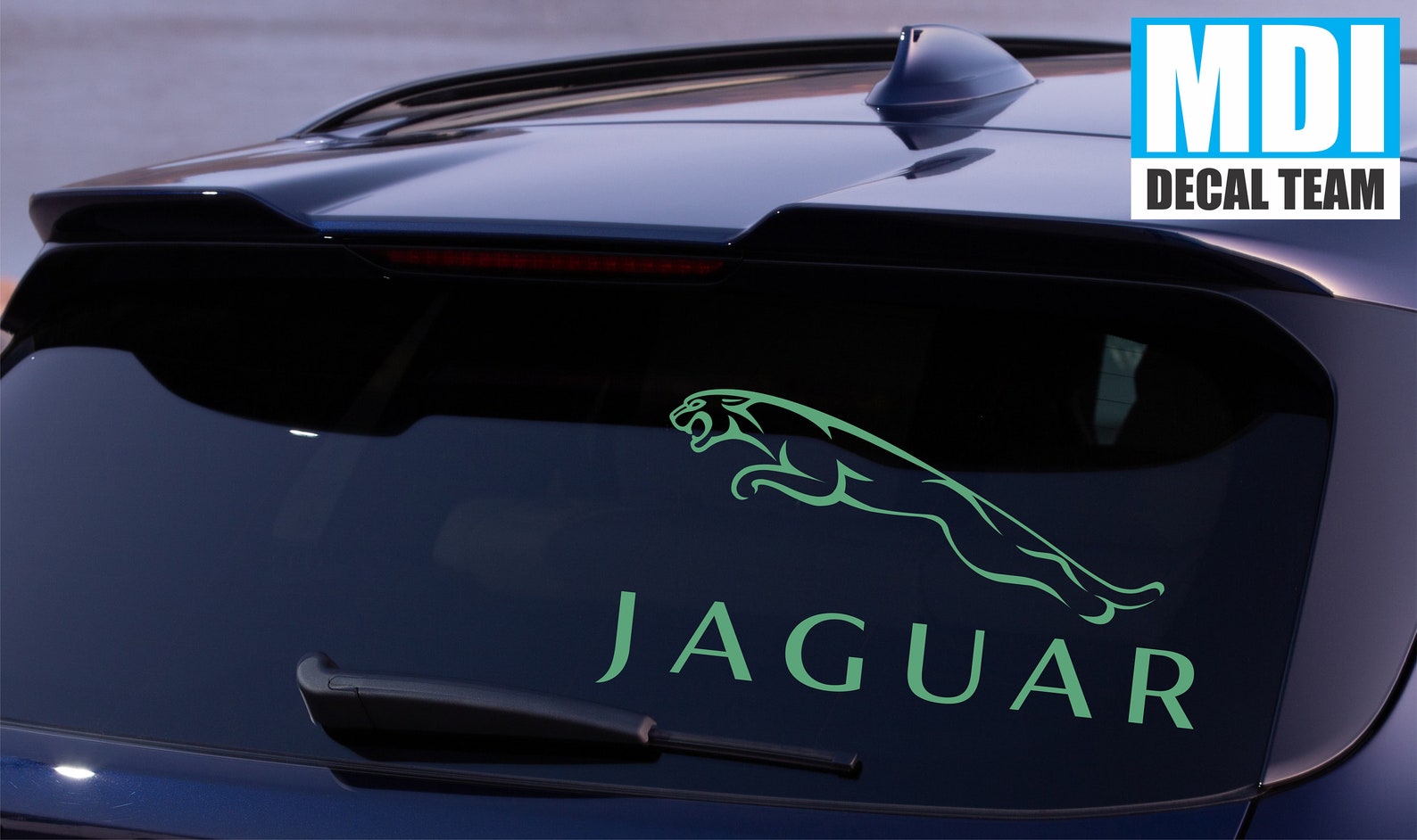 Jaguar Decal Emblem Logo Windshield Vinyl Sticker Graphic xj Etsy