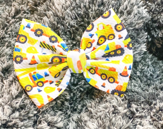 Nylon Piggies Construction Bow Clip *****SEE ITEM DETAILS Hairband
