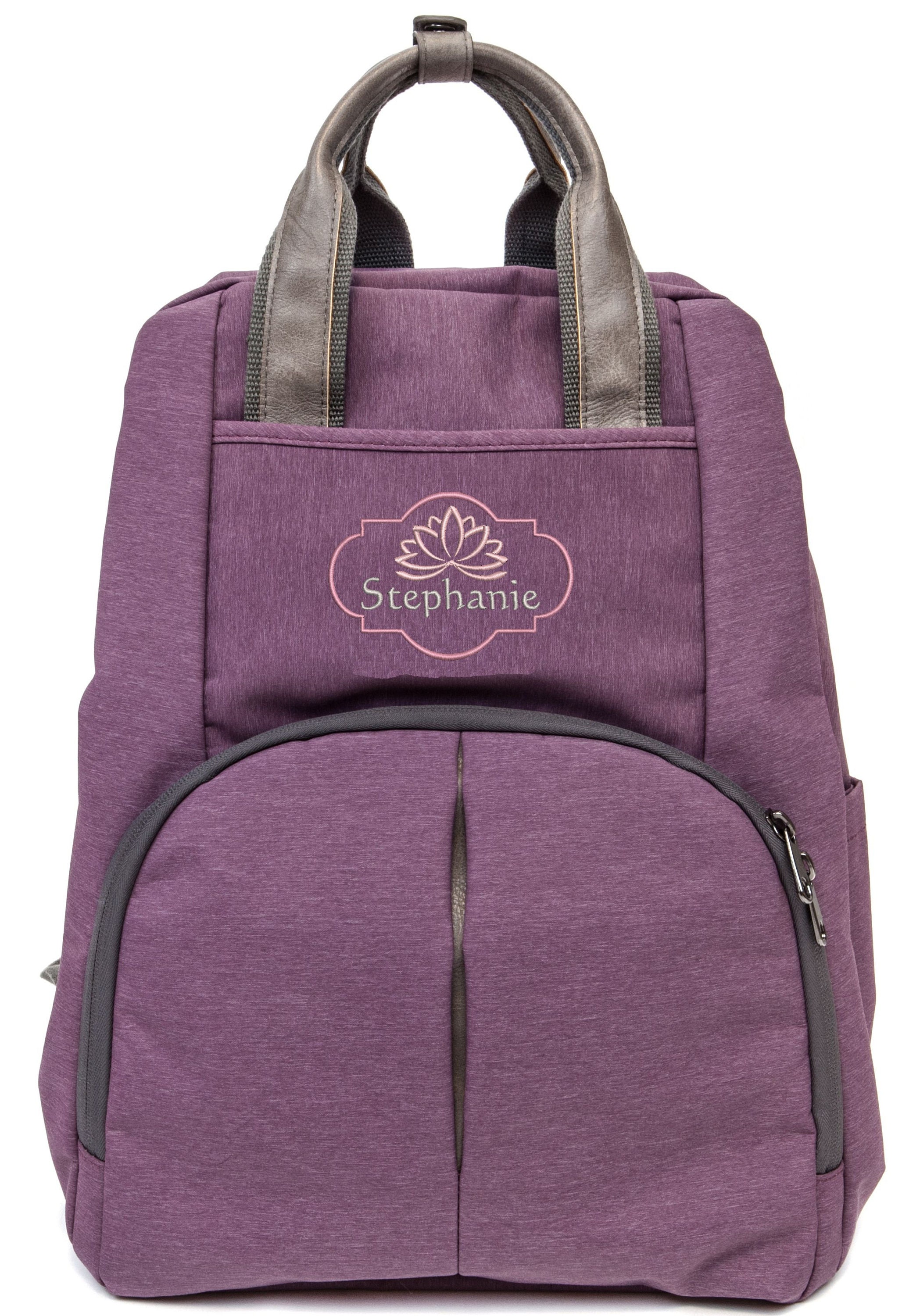 Yoga Backpack Personalized Gift for Her Best Gift for Yoga Etsy