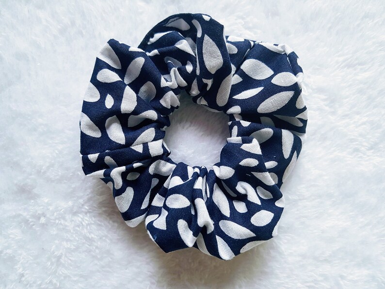 9. Scrunchie Hair Ties in Royal Blue - wide 5
