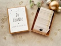 Adventskalender mit 24 Gründen warum ich dich lieb hab – Adventskalender zum selbst beschriften – Adventskalender-Box product logo