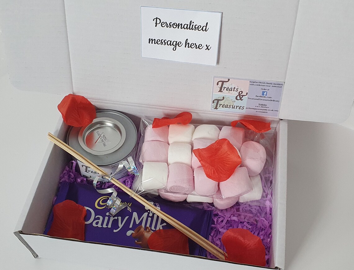 Toasted Marshmallow Kit Valentines Birthdays Date nights UK Etsy