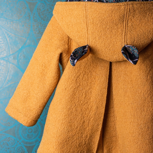 Walkloden coat with ears for children