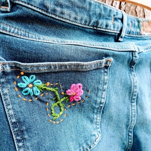 Customized Jeans: Patchwork, Embroidery, Boho, Distressed, Embellished ...