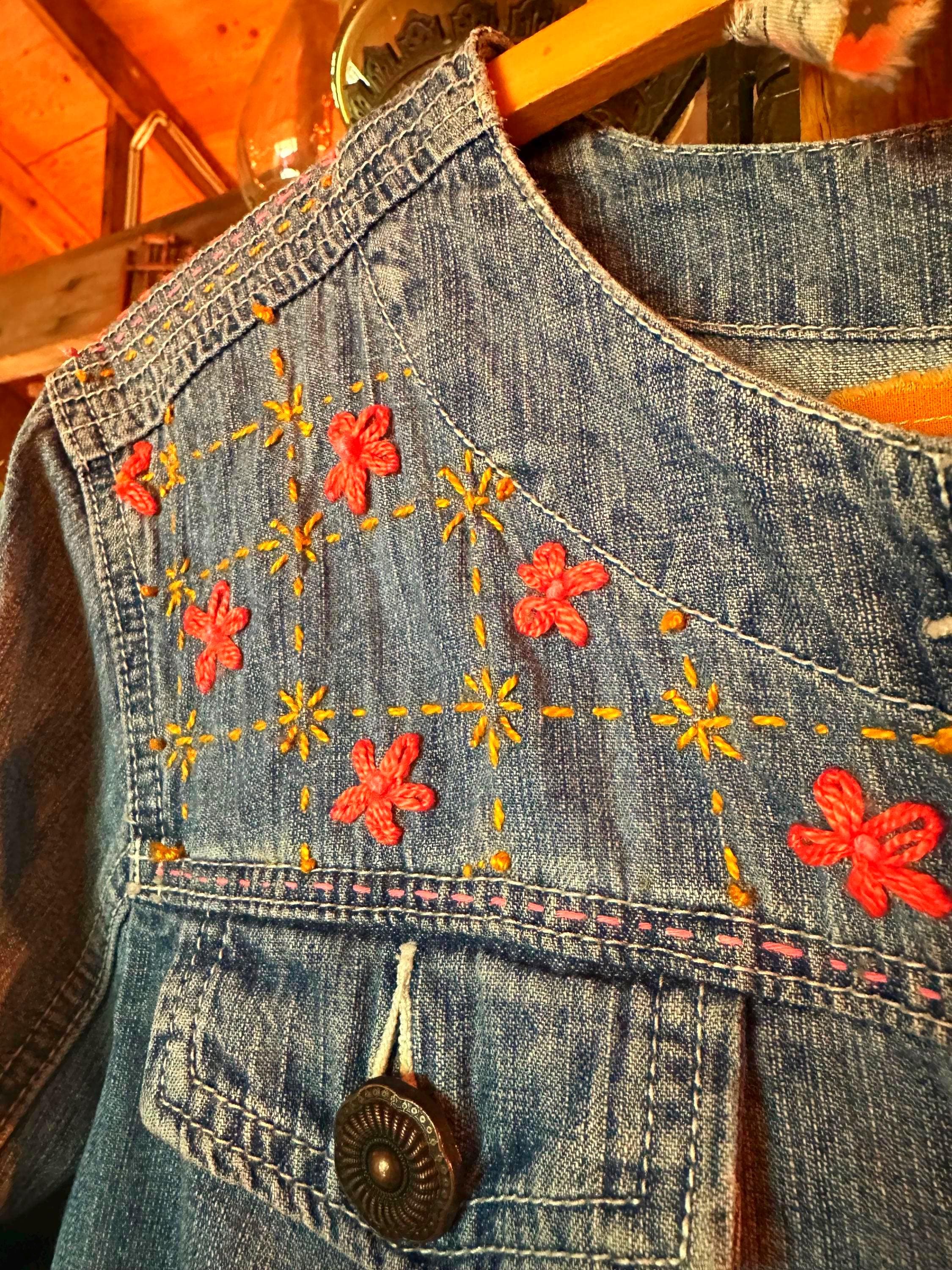 Poppy Jean Jacket - Etsy