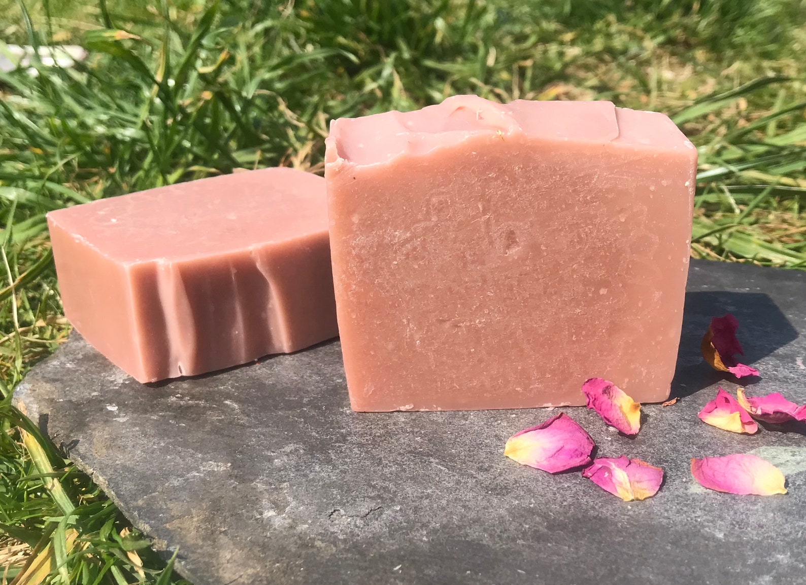Rose Hand & Body Soap Vegan 100g Etsy