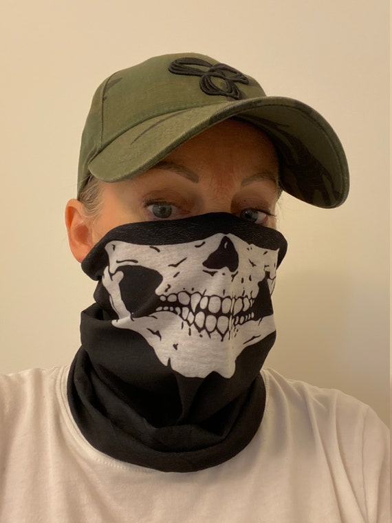 Gaiter Skull Face Mask Neck Gaiter Neck 