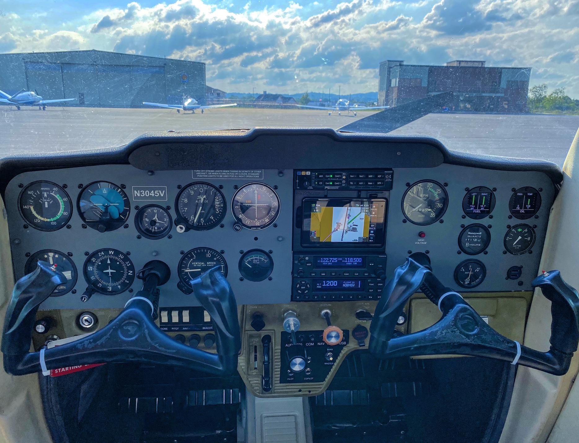 Cessna 150M Instrument Panel CAD File (standard 6 Pack) - Etsy