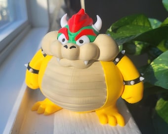 3Dプリントされたレミー・クッパのフィギュア：任天堂ファンアート展示
