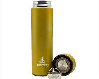 Tearapy 500ml Stainless Steel Tea Infuser Double-Wall Thermos Travel Flask